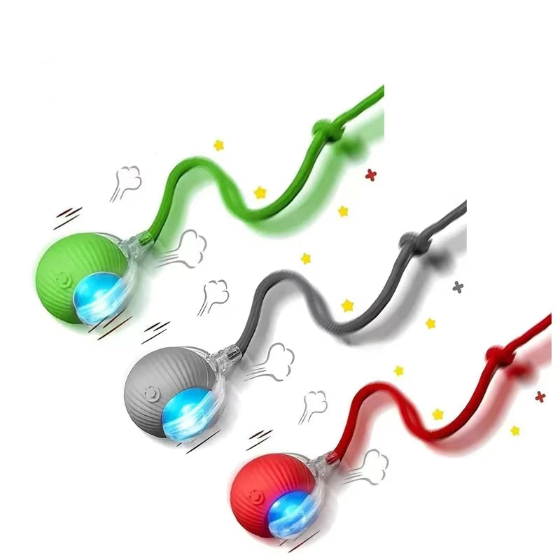 כדור חכם אינטראקטיבי לחתולים – נטען Type-C עם חיישן הימנעות ממכשולים